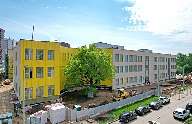 В Новой Москве открылась школа, построенная с применением материалов и решений Holcim